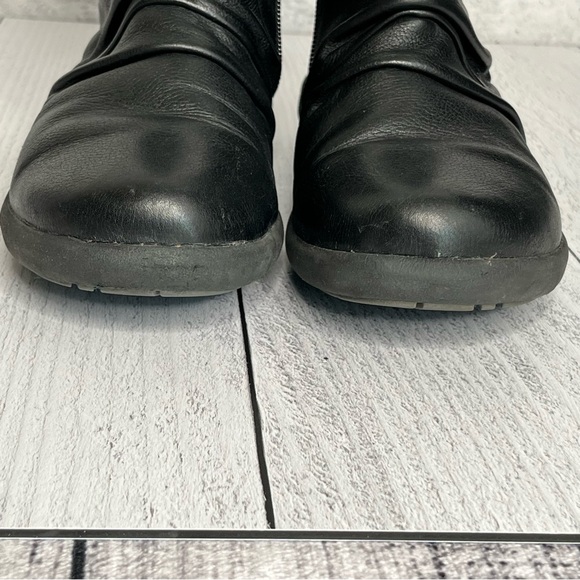 Abeo Pro Exeter Black Leather Ankle Boot, 9, Inner Side Zip, Rubber Sole - Picture 12 of 16